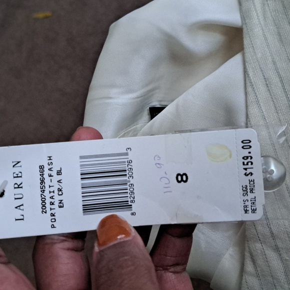 Nwt R. Lauren Linen Slacks - Picture 11 of 11